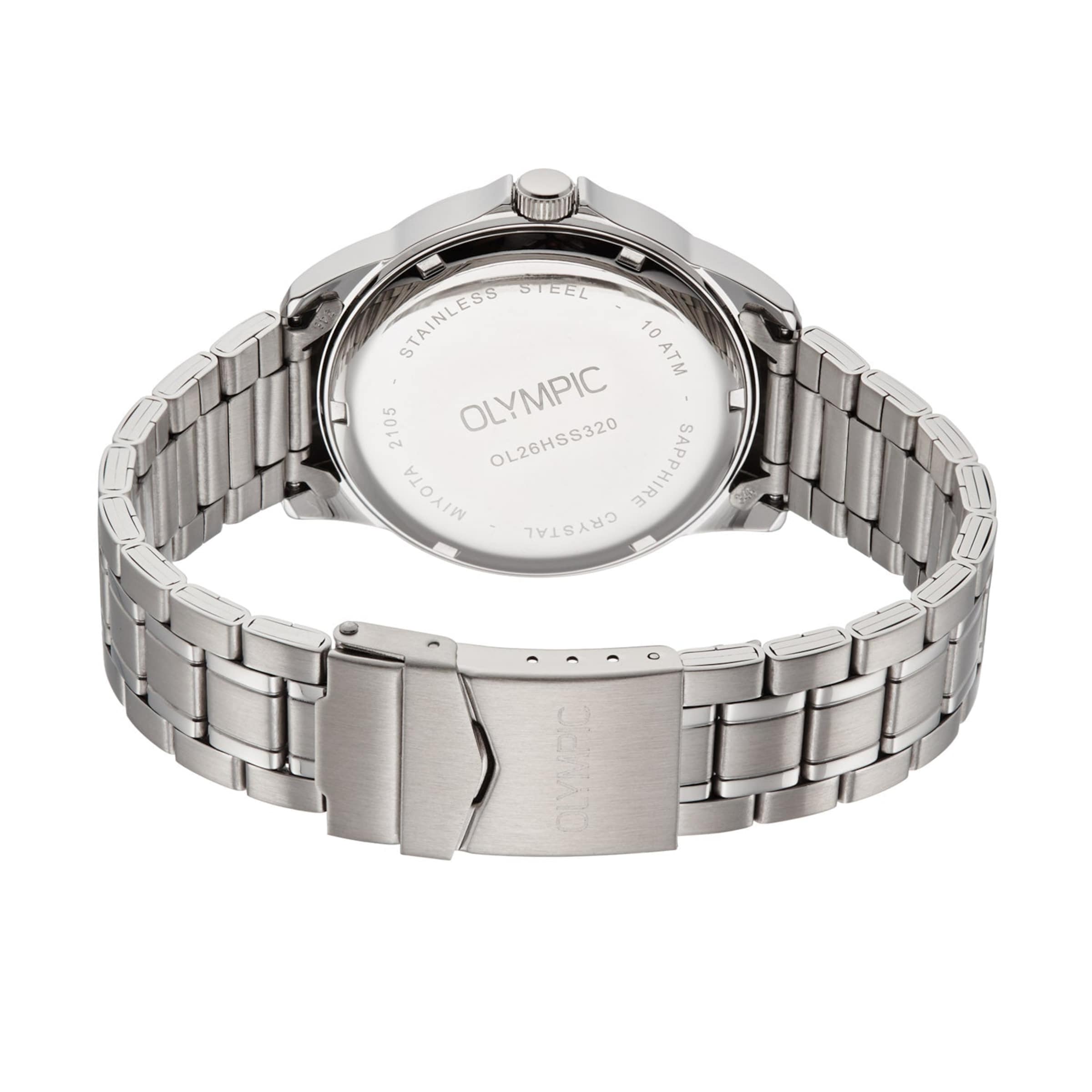 Olympic Analoog horloge in Zilver