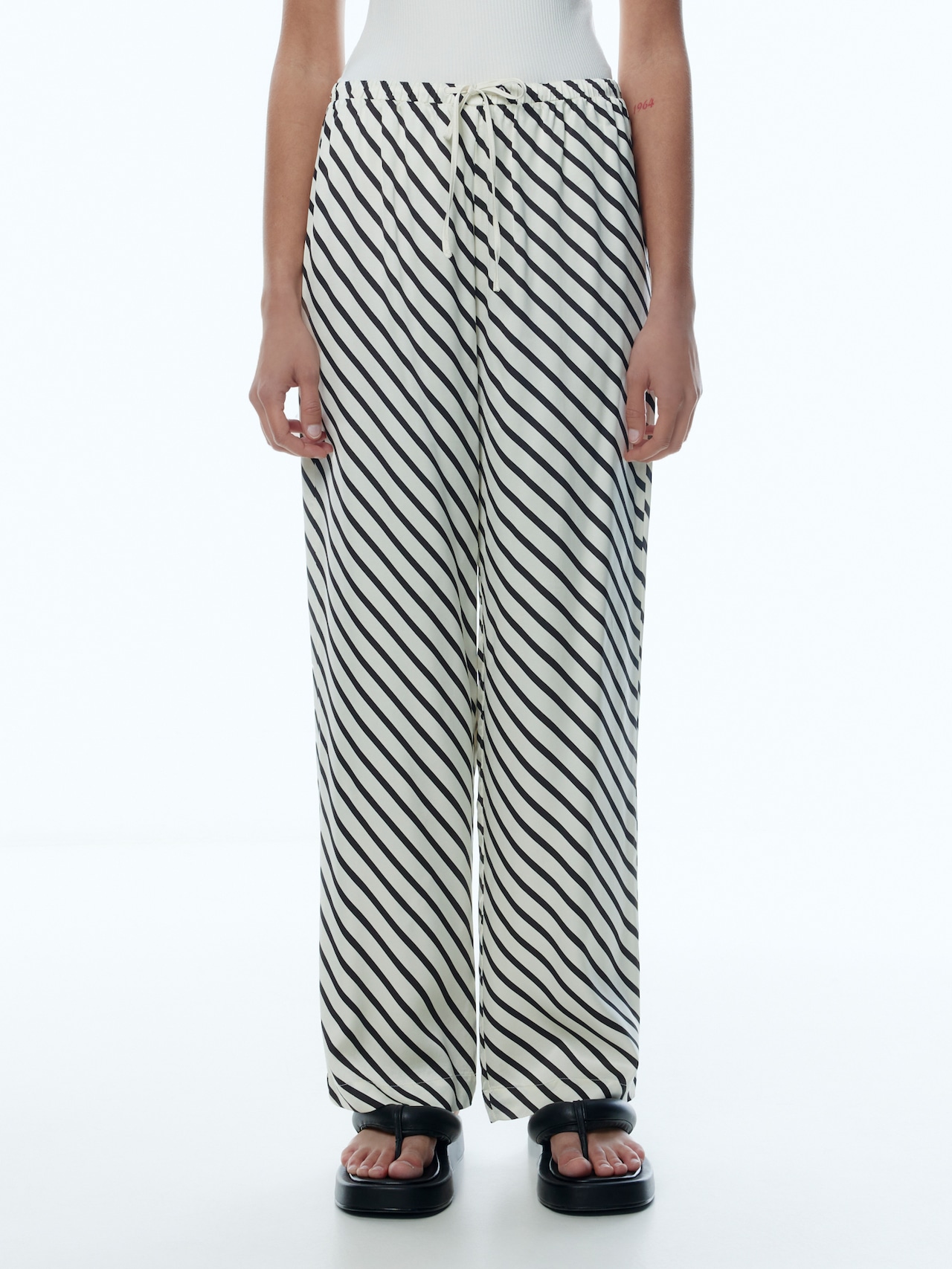 EDITED Producten Broek 'Anneli' Beige