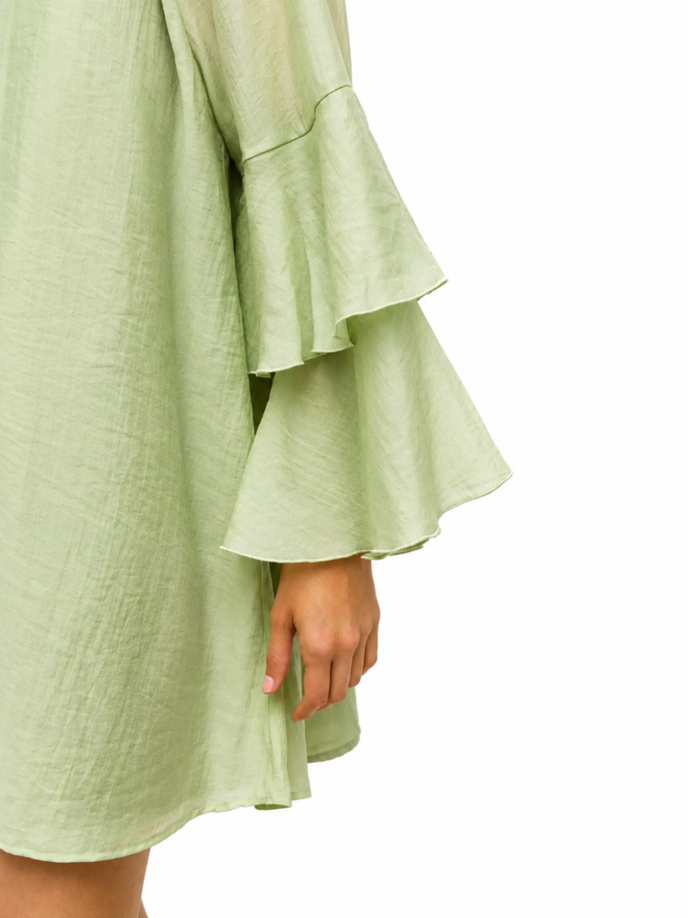 VERO MODA Jurk 'AWVALORA' in Groen
