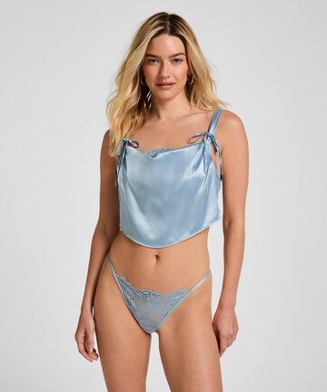 Hunkemöller Top in Blauw: voorkant