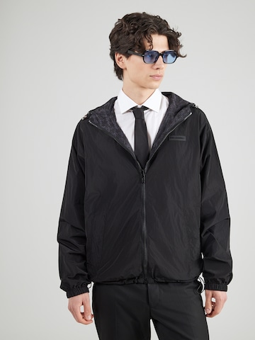 Karl Lagerfeld Jacke in Schwarz: Vorderseite