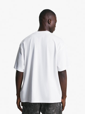Bershka Shirt in White