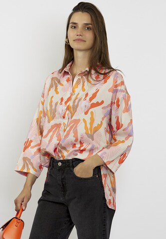 FRESHLIONS Blouse in Oranje