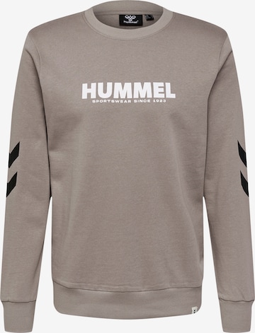 Felpa di Hummel in grigio: frontale