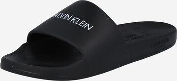 Calvin Klein Swimwear Sandals & Slippers 'ONE MOLD SLIDE' in Black: front