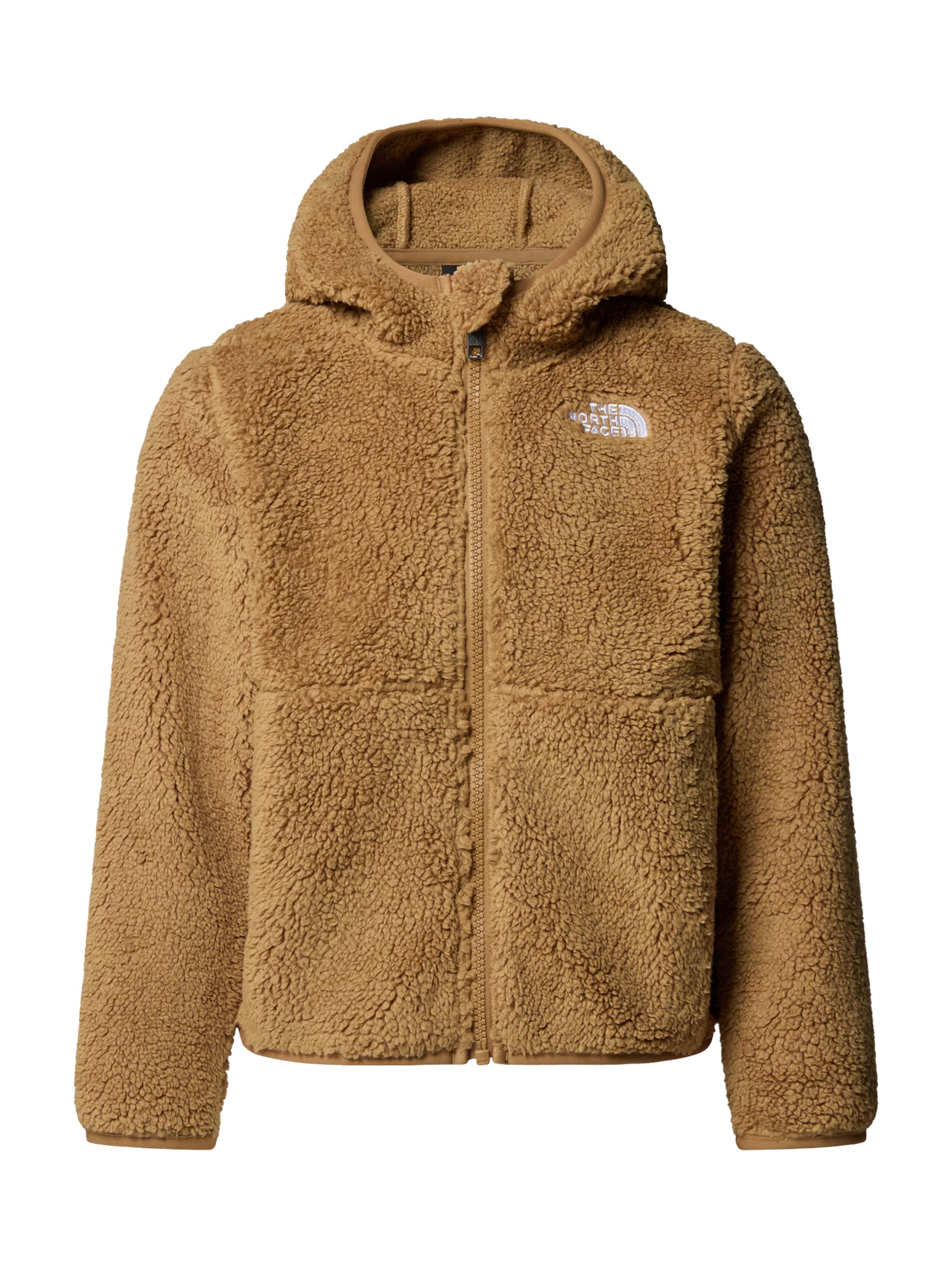THE NORTH FACE Функционално поларено яке 'CAMPSHIRE' в кафяво: отпред