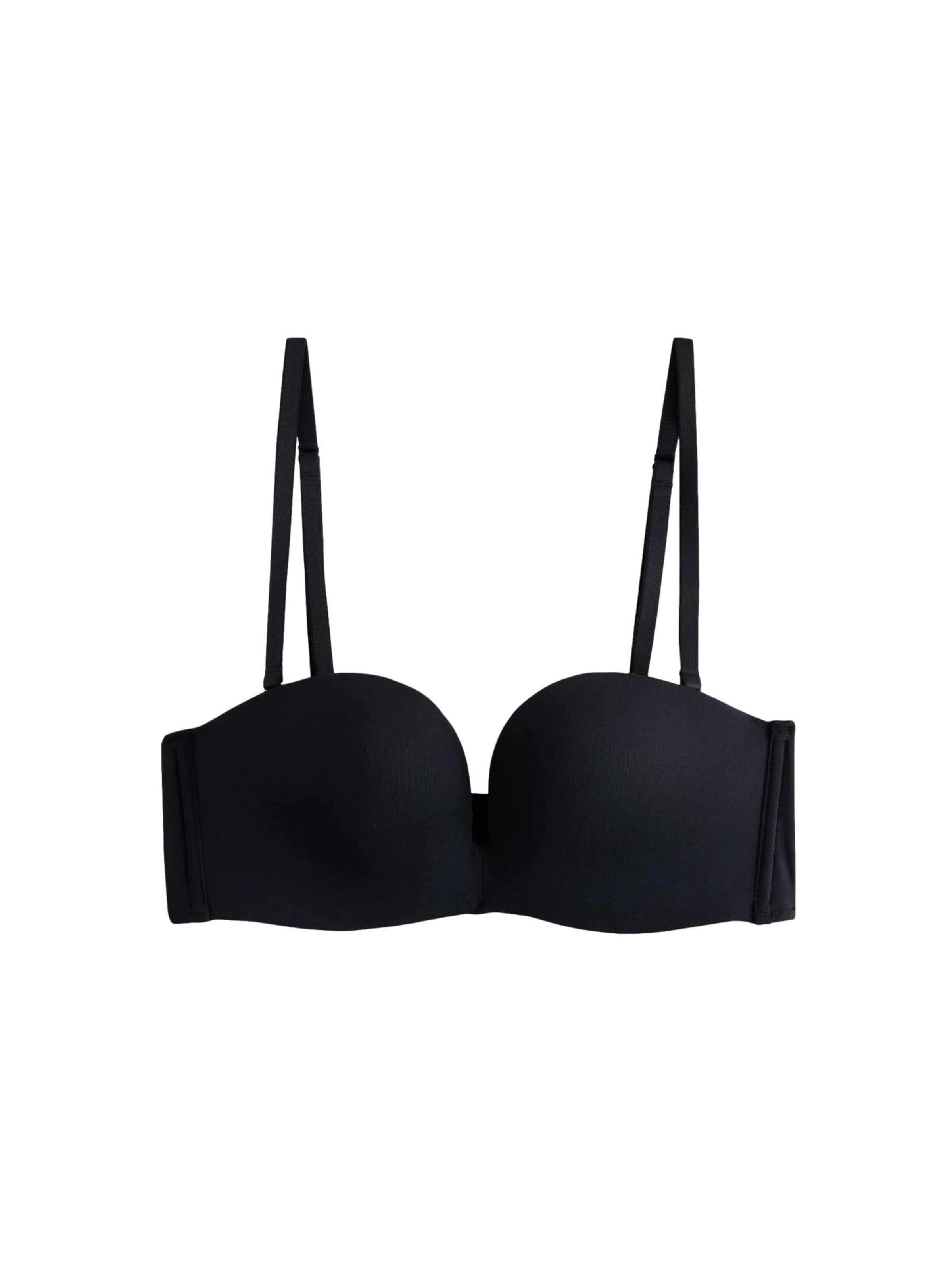 Next - Push-up Soutien em preto: frente