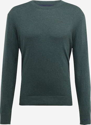 Pepe Jeans Trui 'ANDRE' in Groen: voorkant