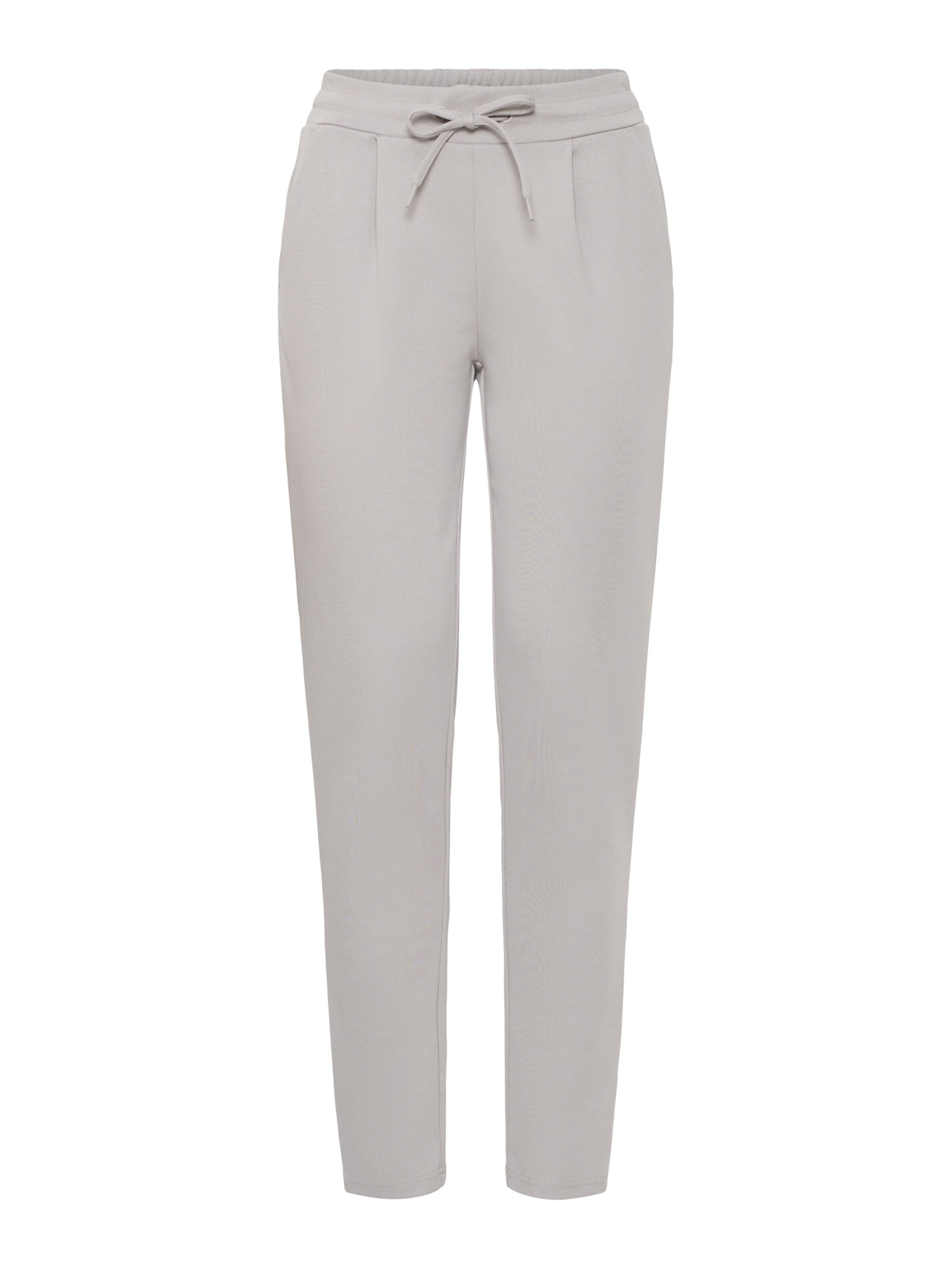 ICHI Дънки Tapered Leg Панталон с набор 'KATE PA2' в сиво: отпред