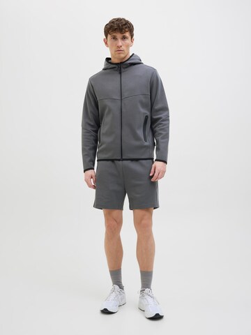 JACK & JONES Regular Trousers in Grey