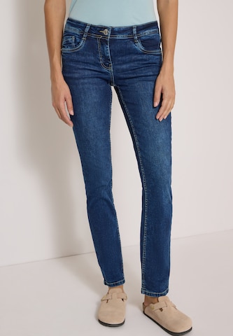 CECIL Regular Jeans in Blue: front