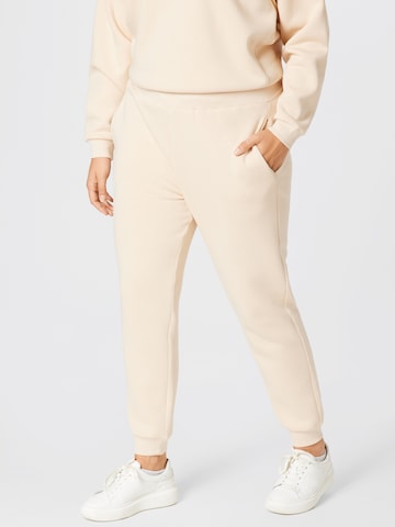 regular Pantaloni 'Silene' di Guido Maria Kretschmer Curvy in beige: frontale