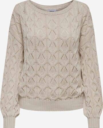 ONLY Pullover 'BRYNN' in Grau: predná strana