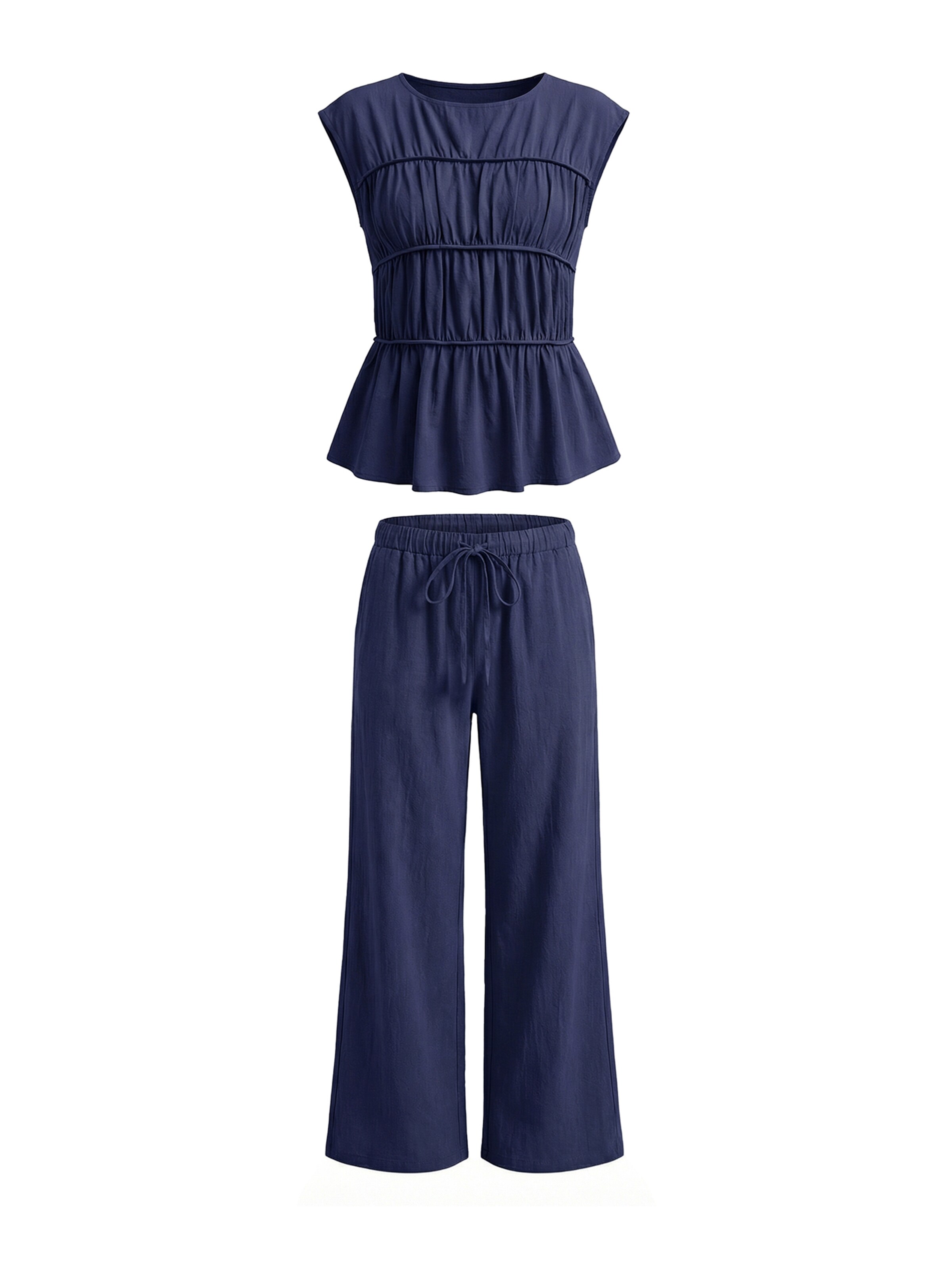 Imily Bela Nohavicový kostým - Modrá: predná strana