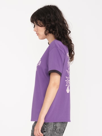 Volcom Shirt 'RINGER' in Purple