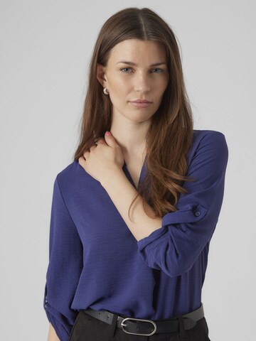 Chemisier 'ELVA' VERO MODA en bleu