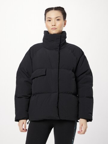 ADIDAS SPORTSWEAR Куртка в спортивном стиле 'Big Baffle' в Черный: спереди