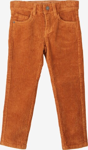 s.Oliver Tapered Pants in Brown: front