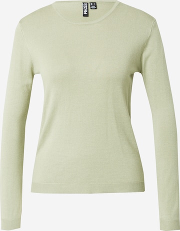 Pullover di PIECES in verde: frontale