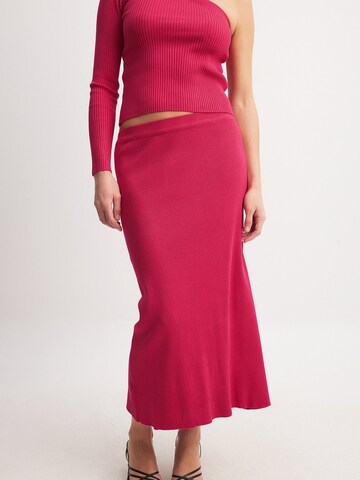 NA-KD Skirt in Pink: front