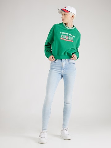 Tommy Jeans Skinny Jeansy 'SYLVIA' w kolorze niebieski