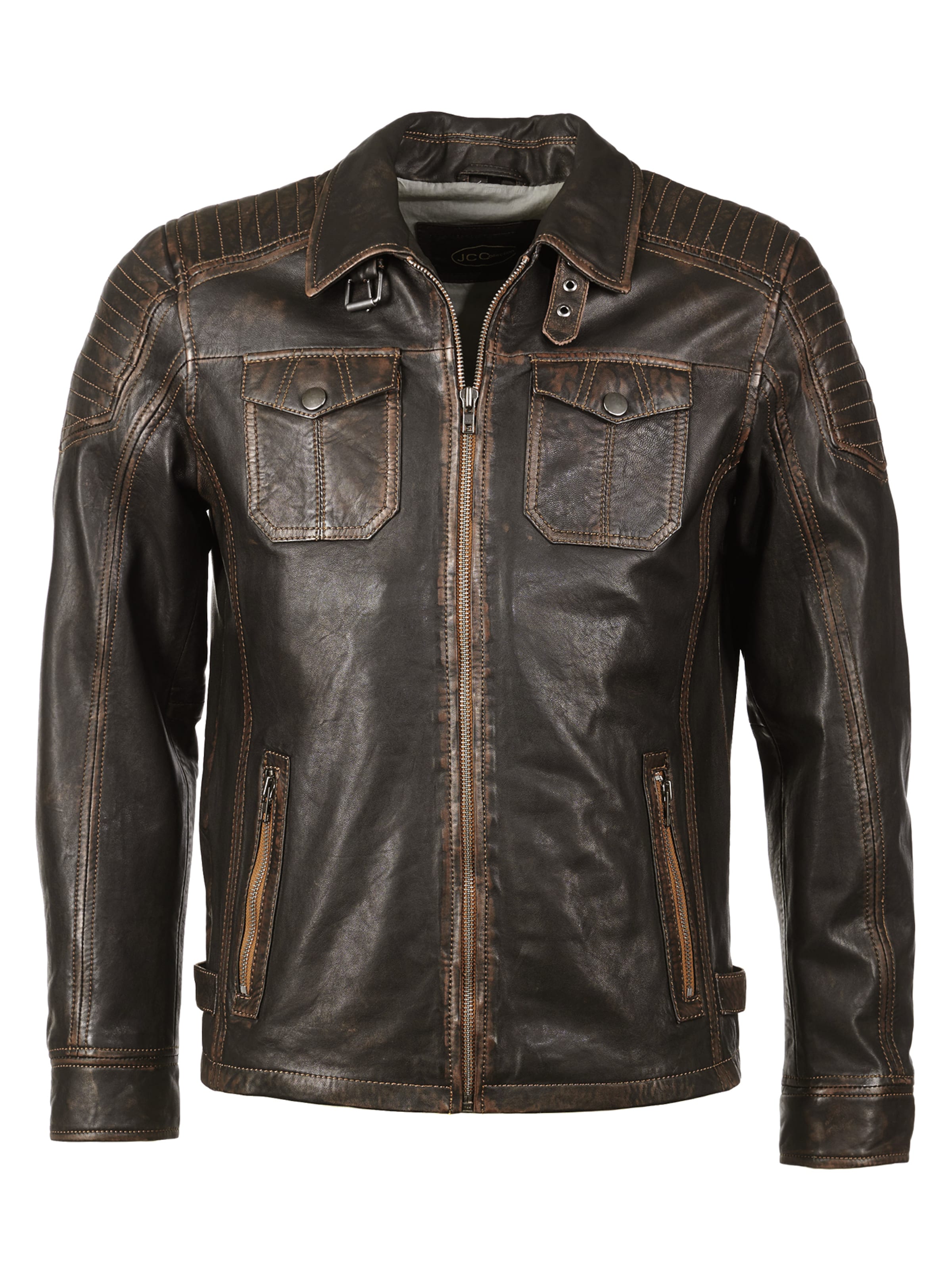 JCC Tussenjas in Bruin: voorkant