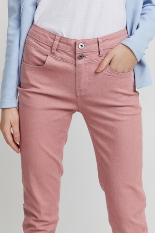 Oxmo - Slimfit Vaquero 'Peetje' en rosa
