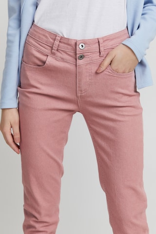 Oxmo Regular Jeans 'Peetje' in Pink