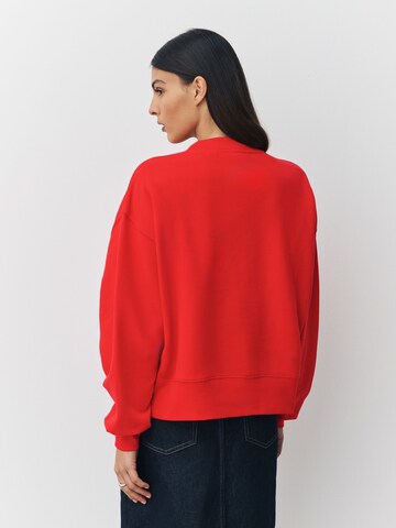 Next Sweatshirt 'Fun Fact' in Red
