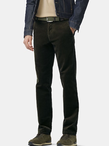 Regular Pantalon chino 'BONN ACTIVE' MEYER en marron : devant