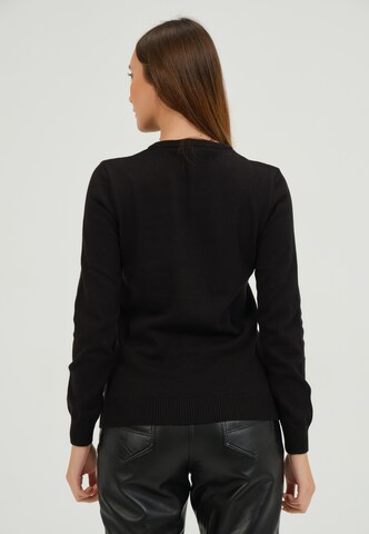 Pull-over Giorgio di Mare en noir