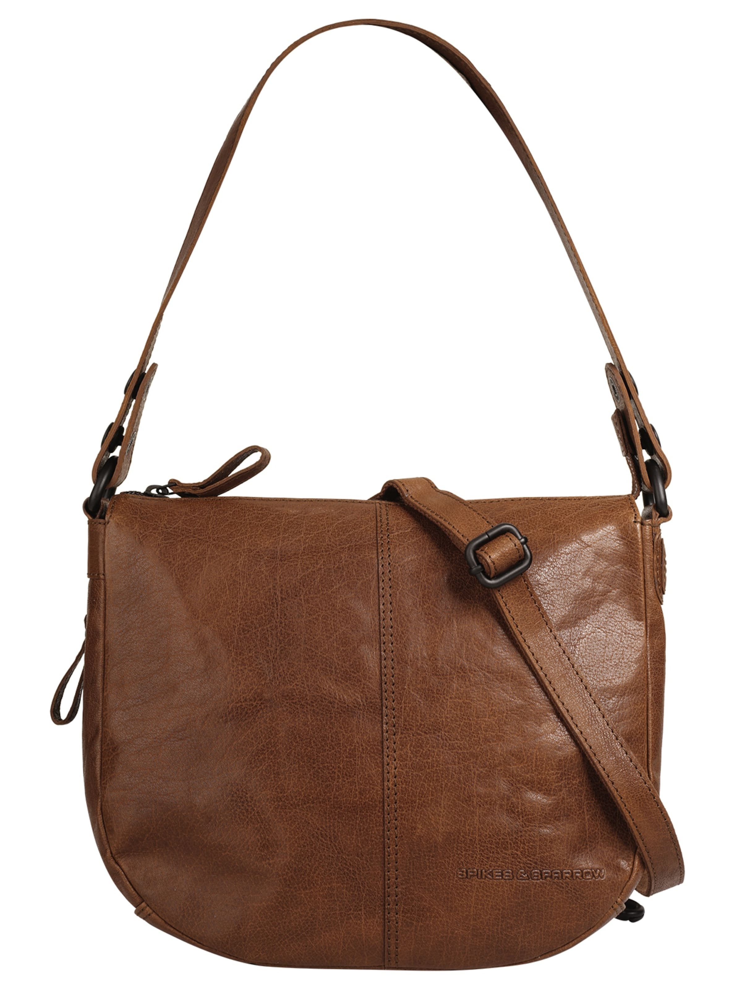 Spikes & Sparrow Umhängetasche‌‌‌ in Braun: Vorderseite