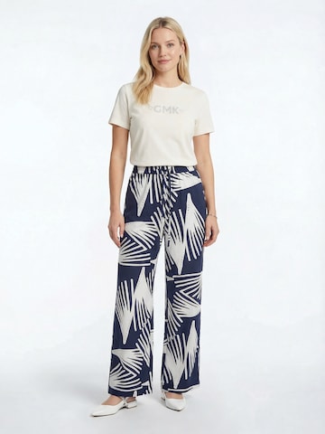 Guido Maria Kretschmer Women Wide leg Byxa 'Lani' i blå