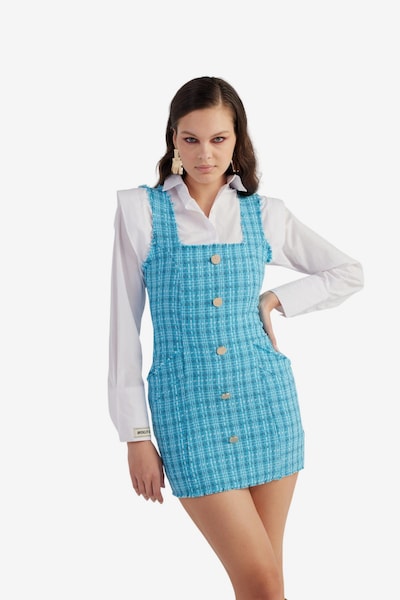 HOLLY LOLLY Robe en 40 en marine / azur / blanc, Vue avec produit