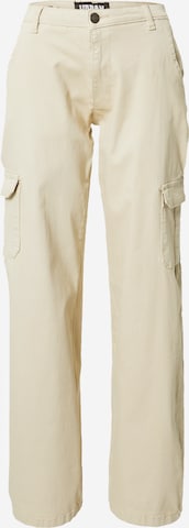 Jeans cargo di Urban Classics in beige: frontale