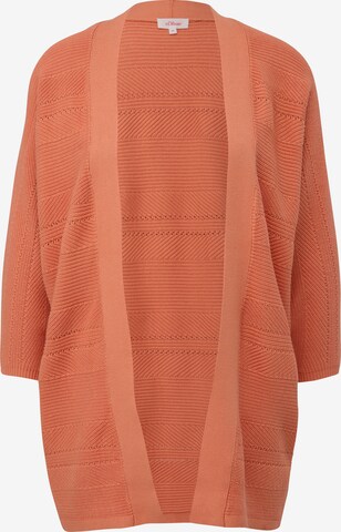 Cardigan s.Oliver en orange : devant