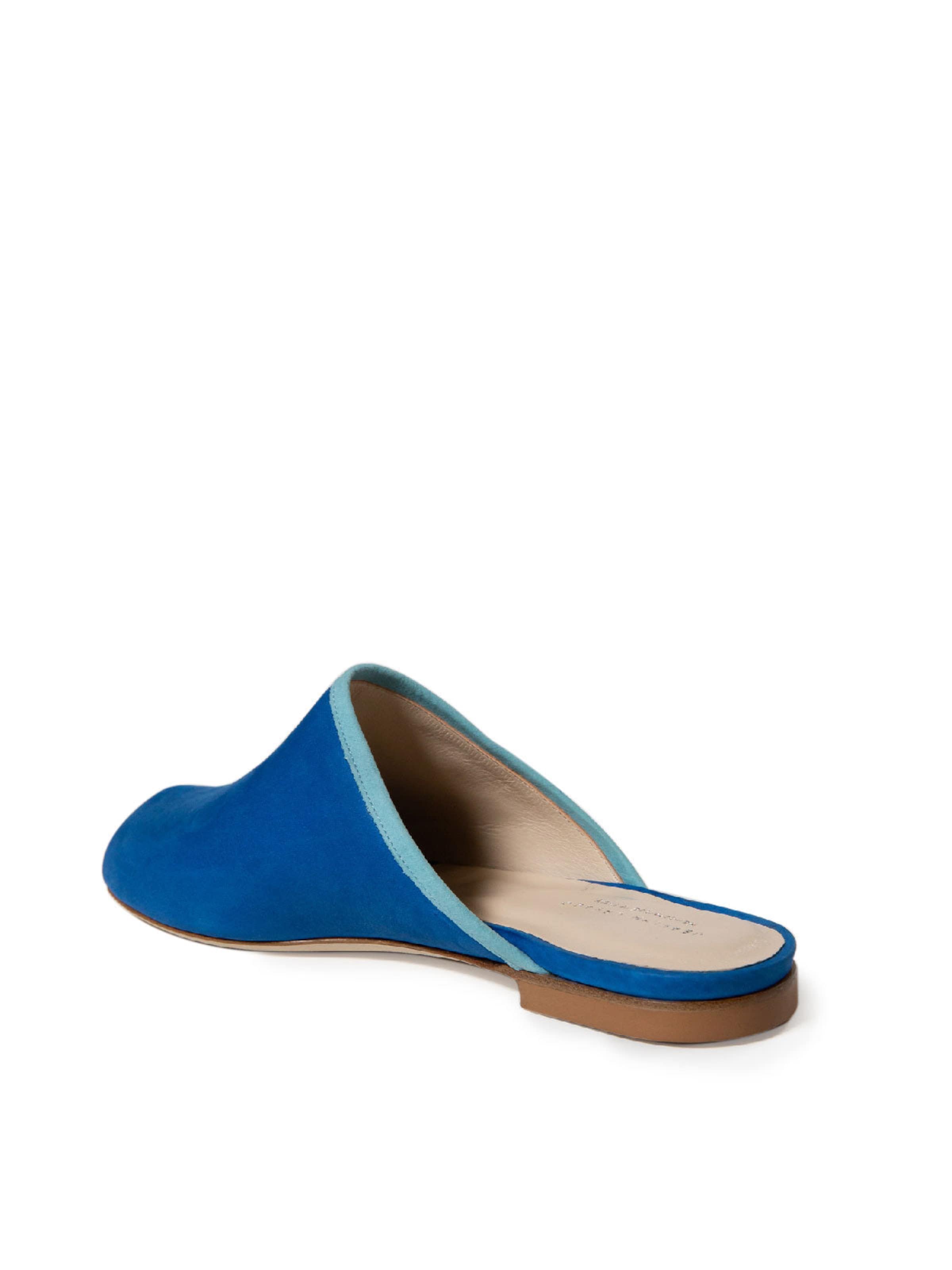 Jerelyn Creado Mules 'Bluebell' in Blue