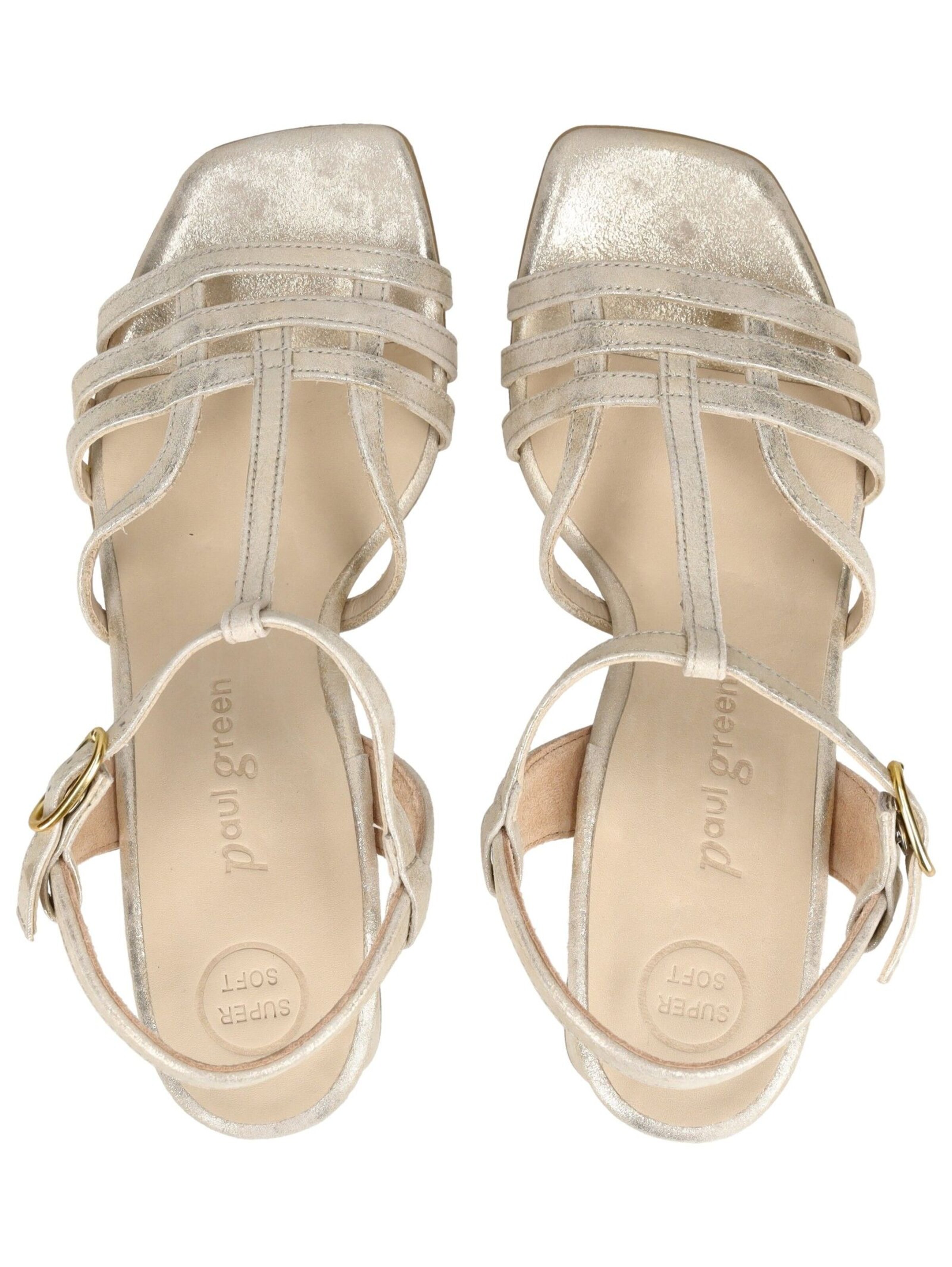 Paul Green Sandalen met riem in Beige