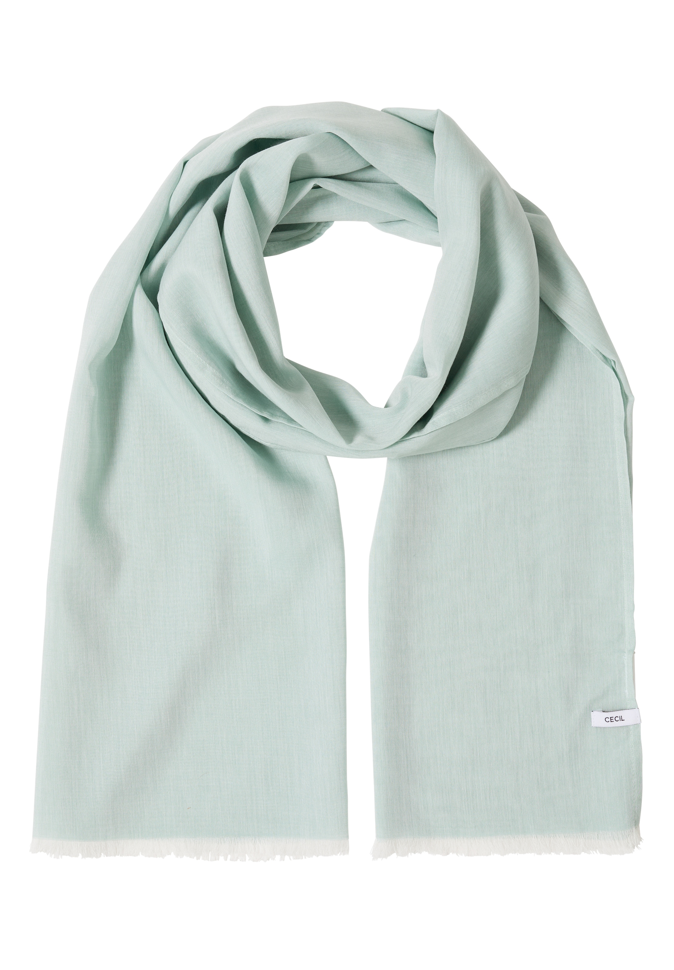 CECIL Scarf in Green: front