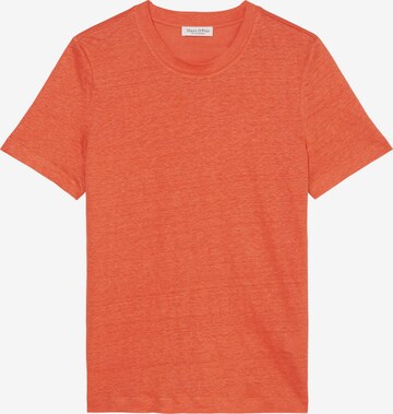 T-shirt Marc O'Polo en orange : devant