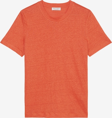 T-shirt Marc O'Polo en orange : devant