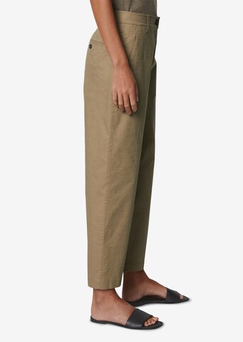 Marc O'Polo Tapered Chino Pants 'RIMKA' in Brown