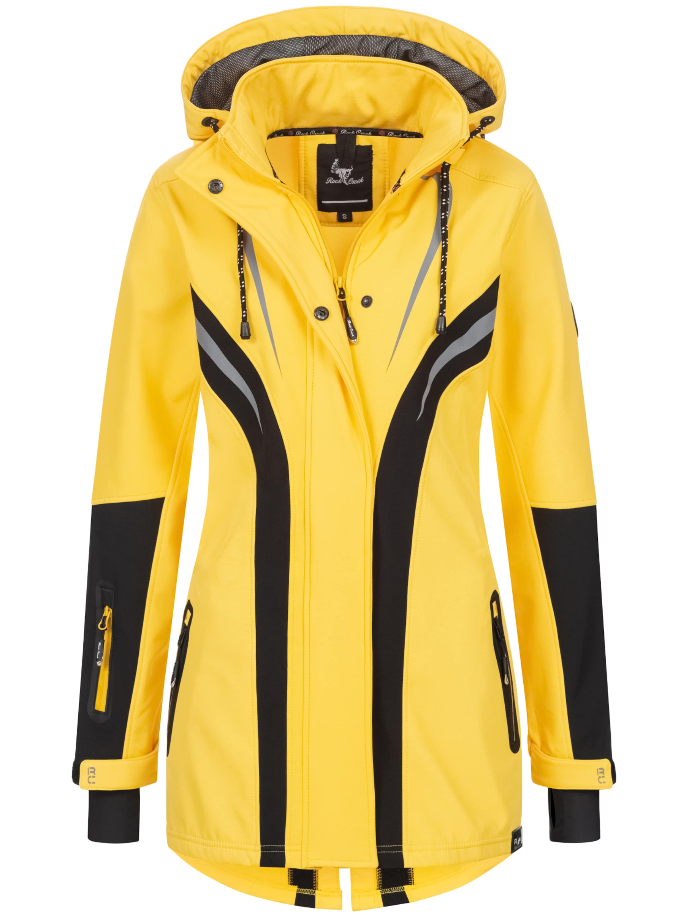 Rock Creek Performance Jacket in Yellow: front