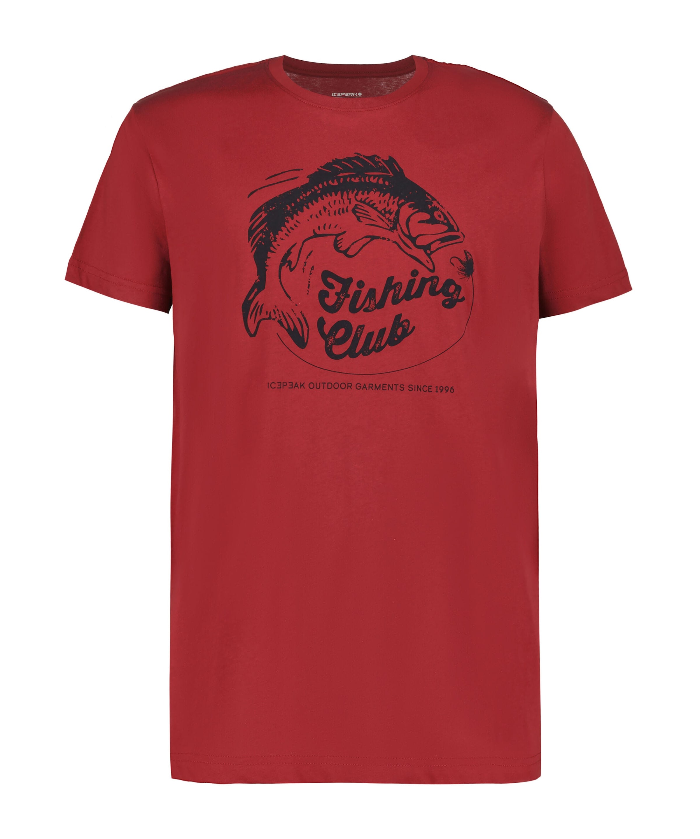 ICEPEAK T-Shirt in Rot: Vorderseite
