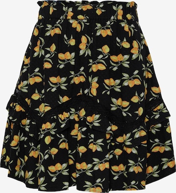 Y.A.S Skirt 'Citri' in Black: front