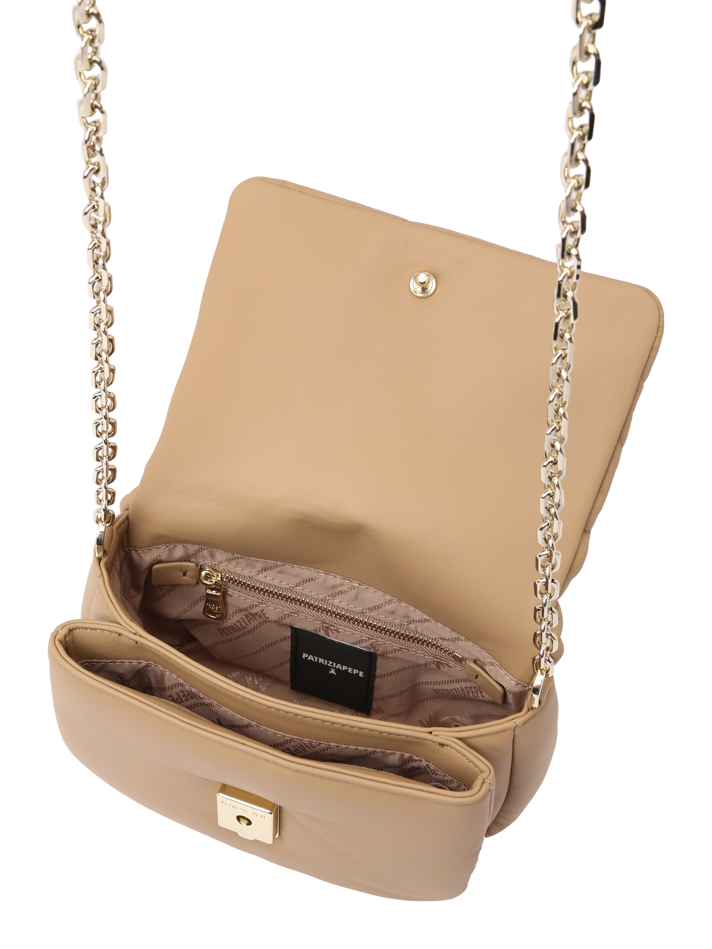 PATRIZIA PEPE Crossbody Bag in Beige