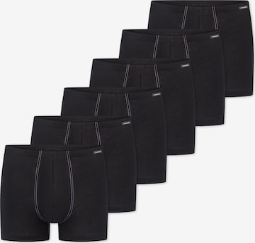 SCHIESSER Boxer shorts 'Cotton Essentials' in Black: front