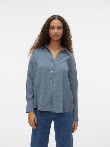 VERO MODA Blouse 'Queeny' in Blue