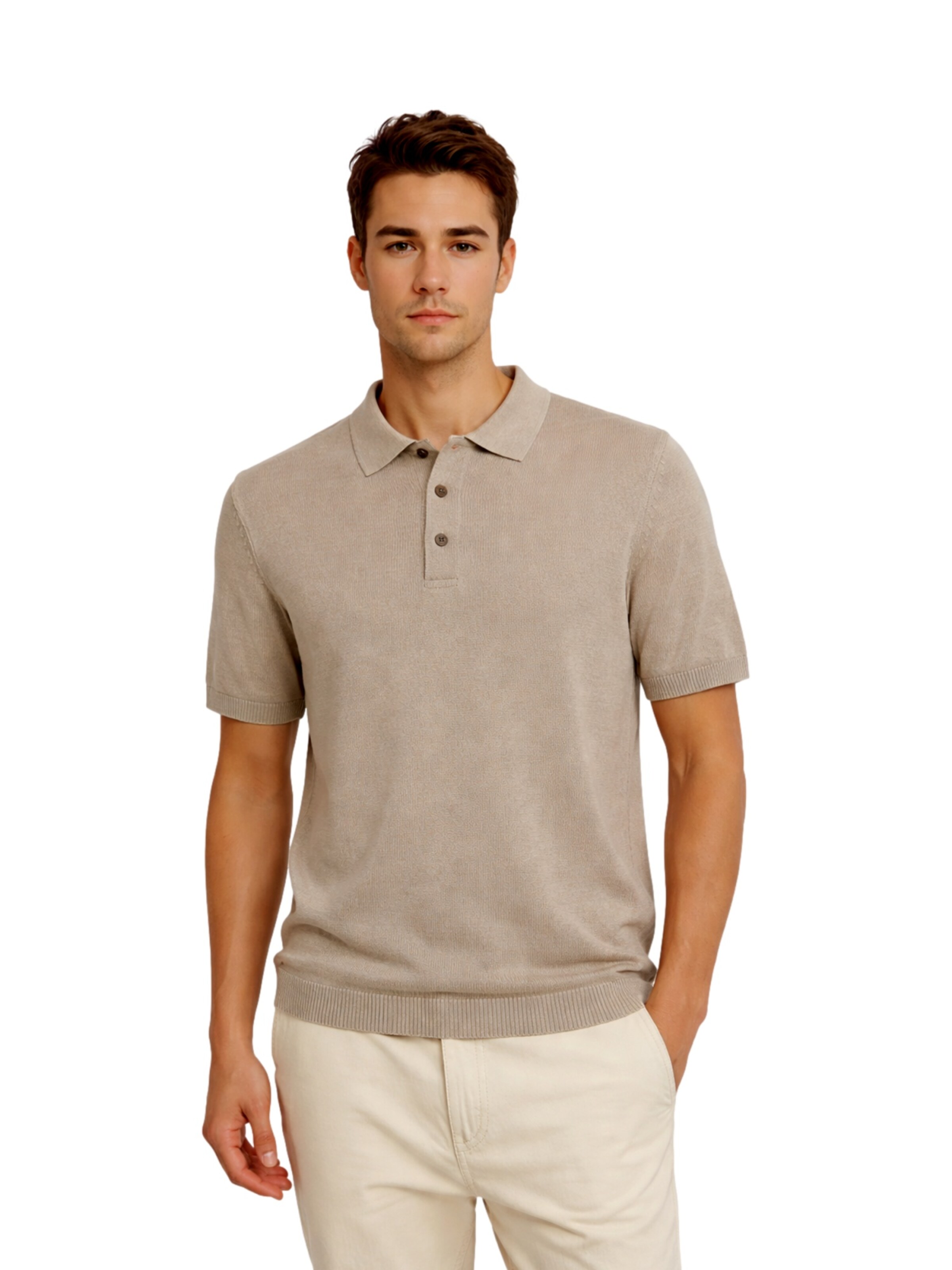 Only & Sons Shirt 'Garson' in Braun: Vorderseite