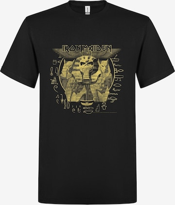 T-Shirt 'Iron Maiden Powerslave HieroglyphCircle T-Shirt' Iron Maiden en noir : devant